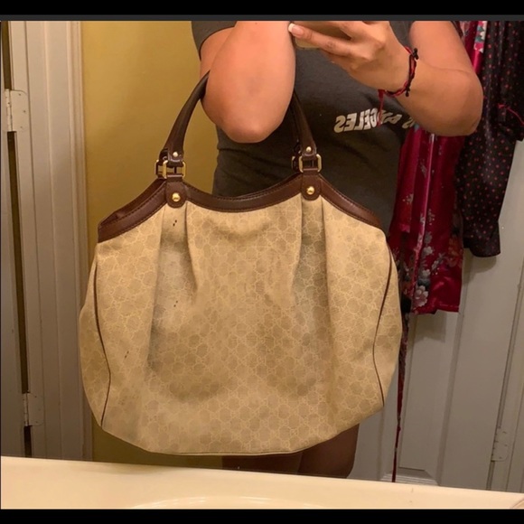 Authentic Gucci  diamante hobo bag - Picture 2 of 8